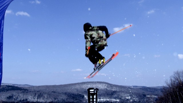 Slopestyle Skier